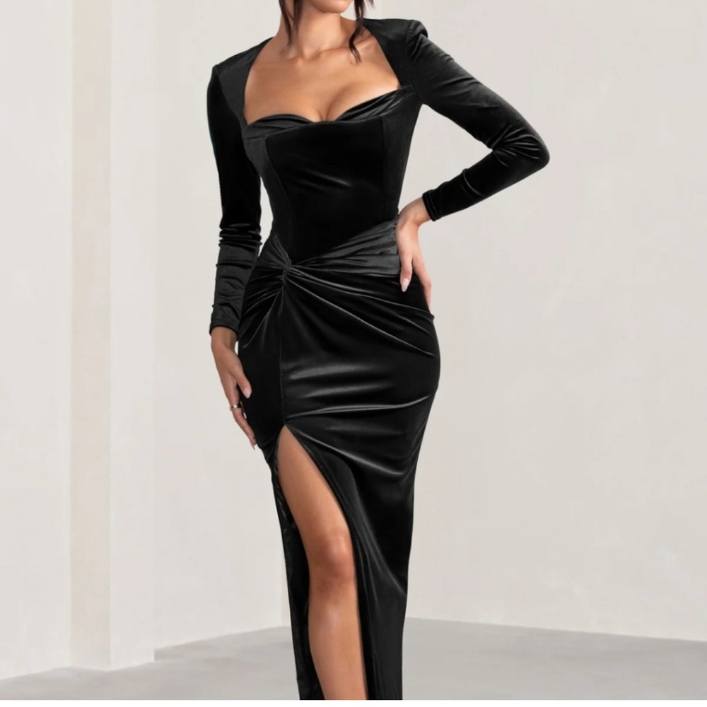 Club L Fay Velvet Dress